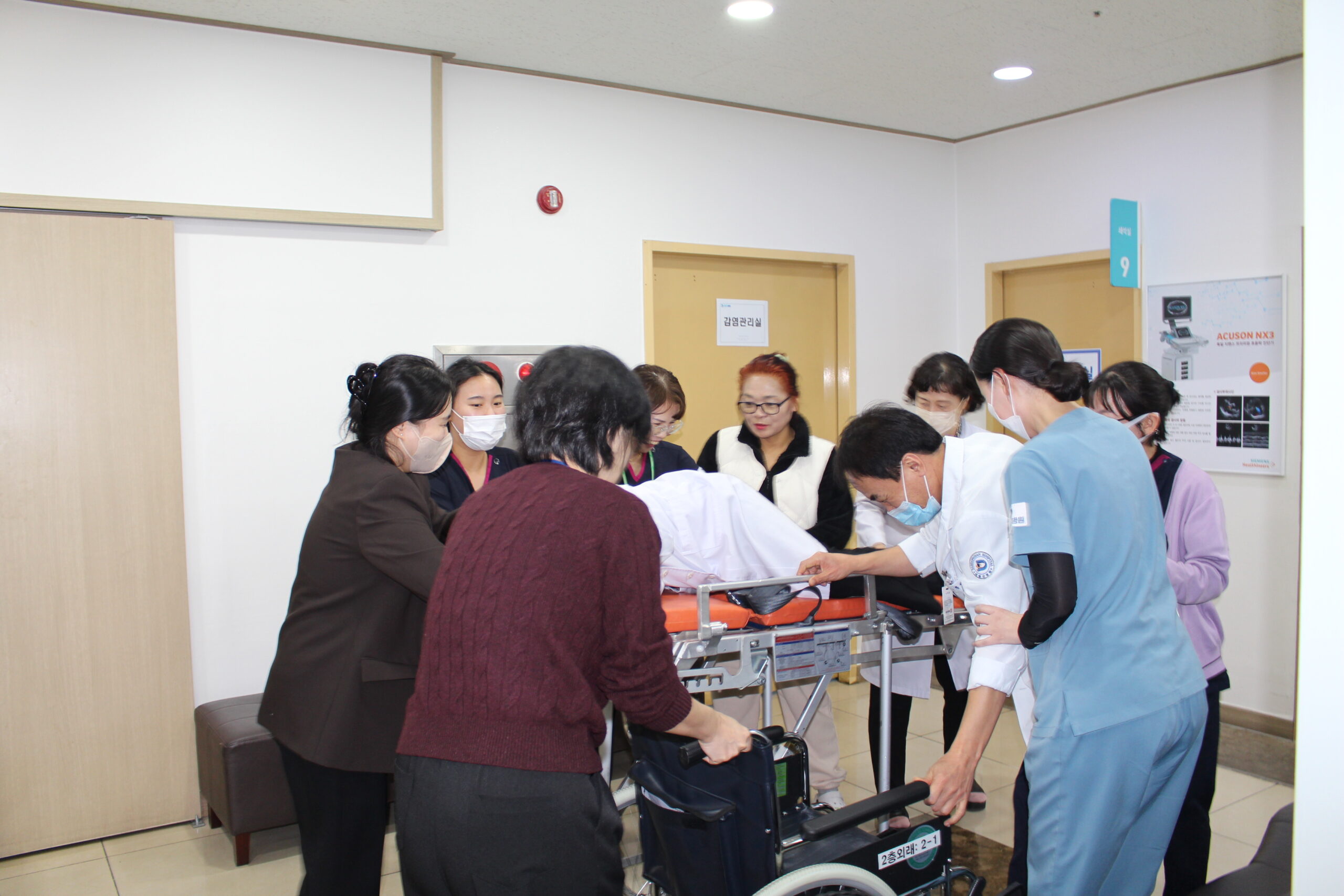 2025년 새동산병원 병원 소방 훈련