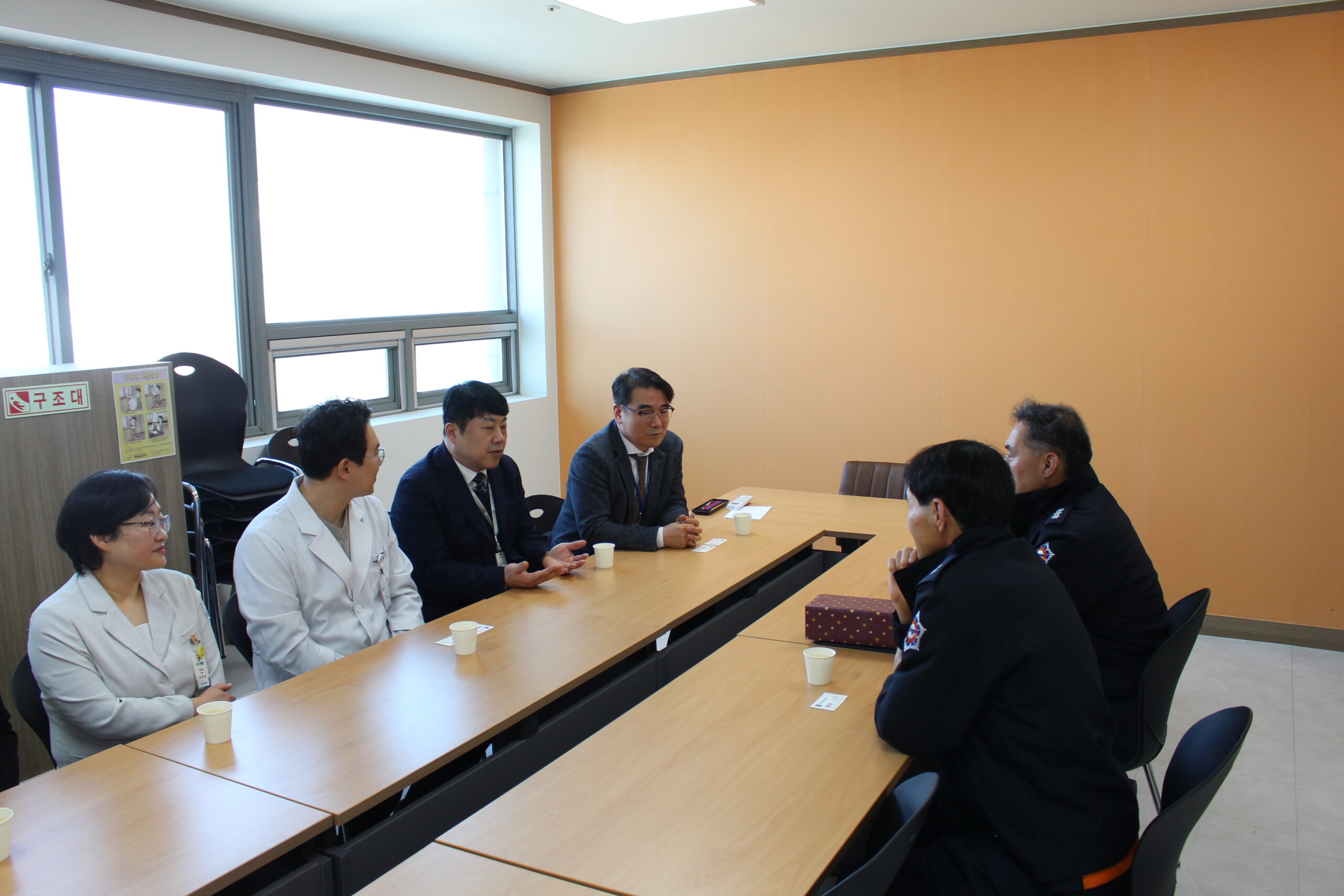 장동환 병원장님 소방청장 표창 전달식